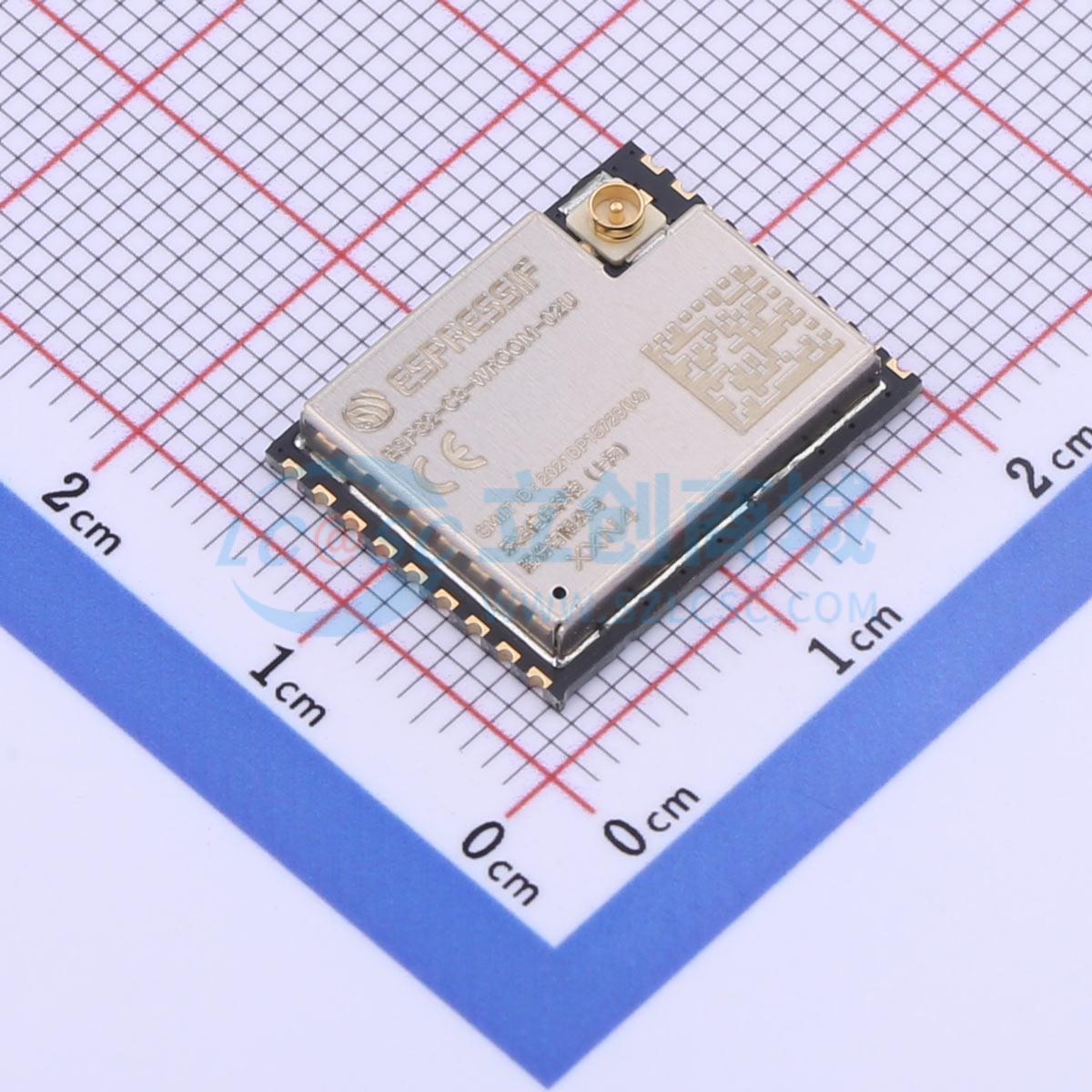 Esp32 C3 - 5 pezzi ESP32-C3-WROOM-02U-N4 SMD-19P ESP32-C3 Bluetooth5.0