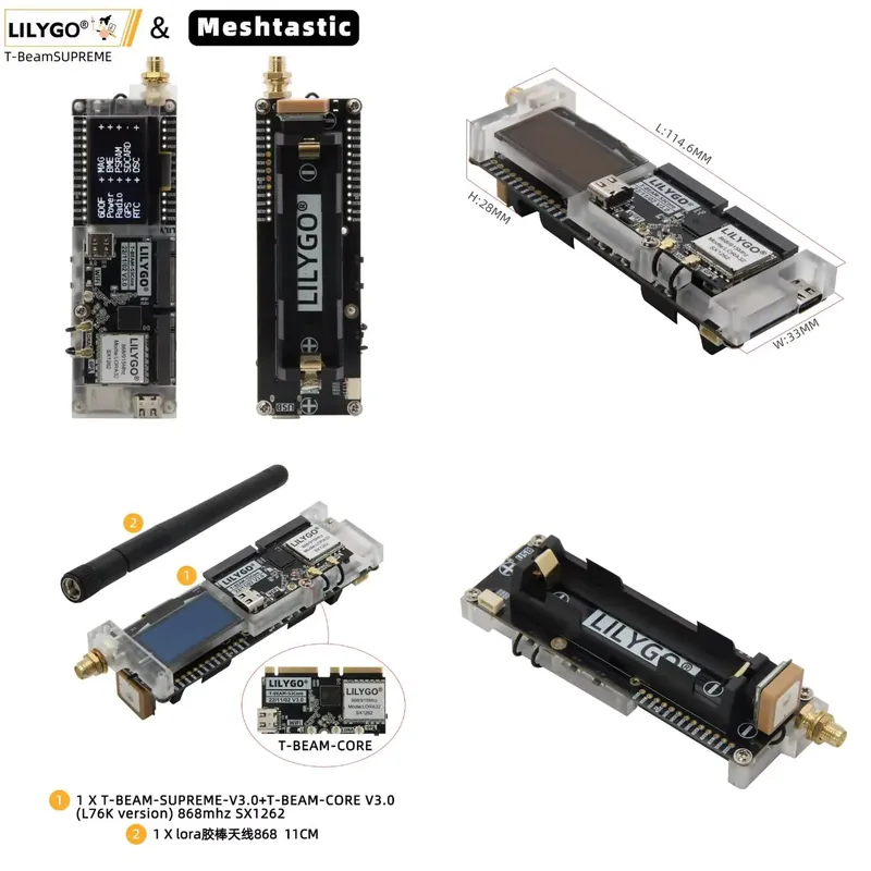 Esp32 S3 - per LILYGO T-Beam ESP32-S3 SX1262 Modulo