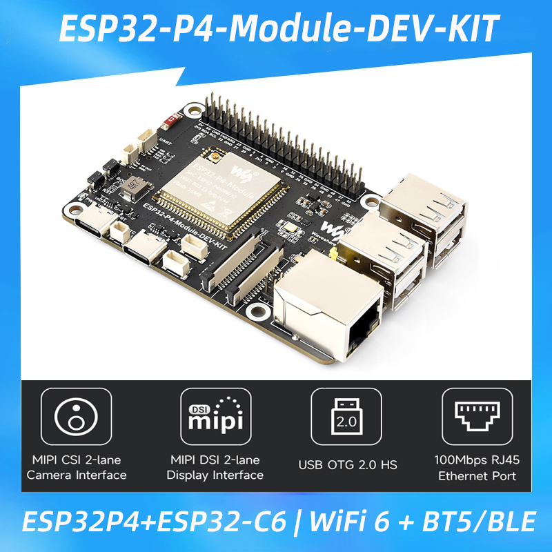 Esp32 C6 - Scheda di sviluppo ESP32-P4 + ESP32-C6