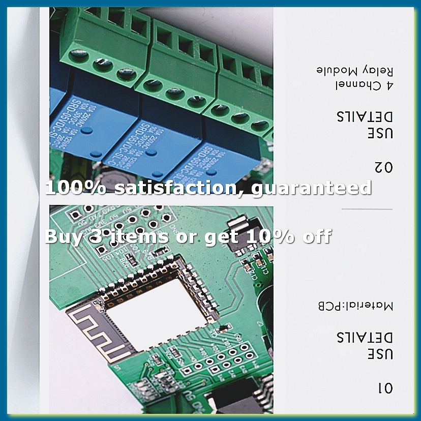 Esp8266 - Modulo Relè Wireless WIFI a 4