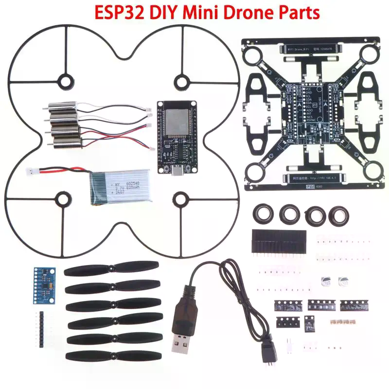 Esp32 Devkit - Kit Mini Drone Open‑Source ESP32, Quadricottero