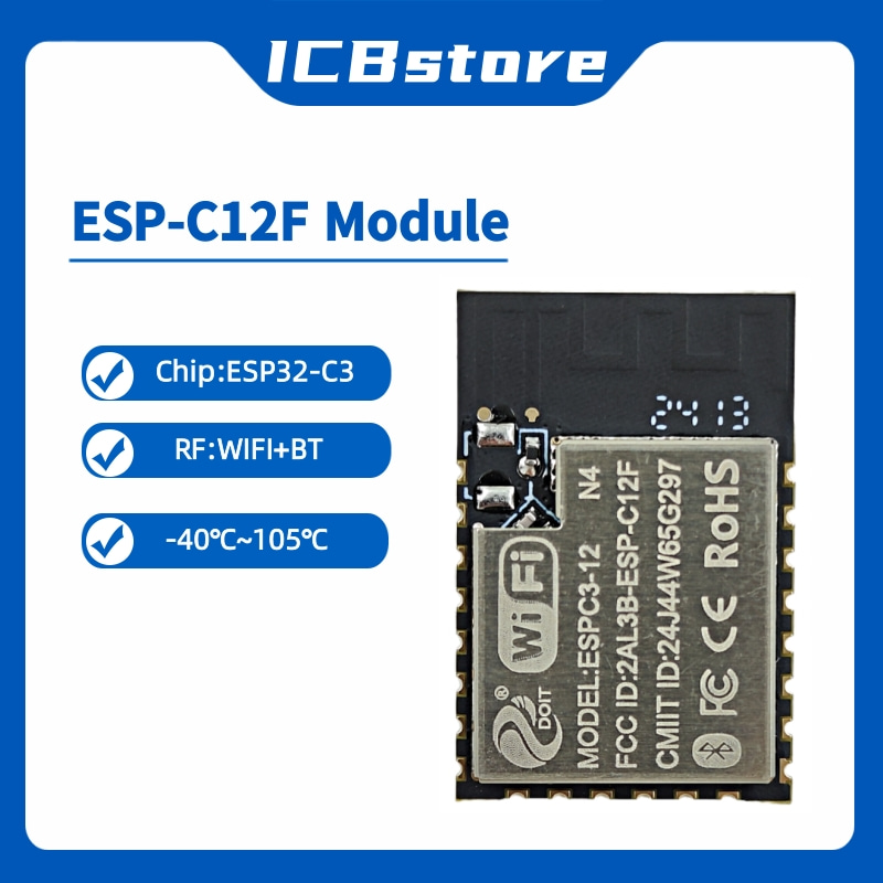 Modulo Serie ESP32-C3 ESP-C12F - Esp32 C3 recensione e prezzo