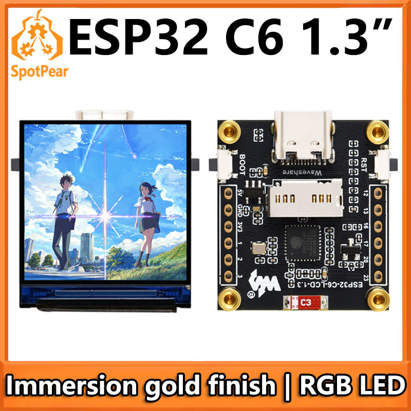 Scheda di sviluppo LCD ESP32-C - Esp32 C6 recensione e prezzo