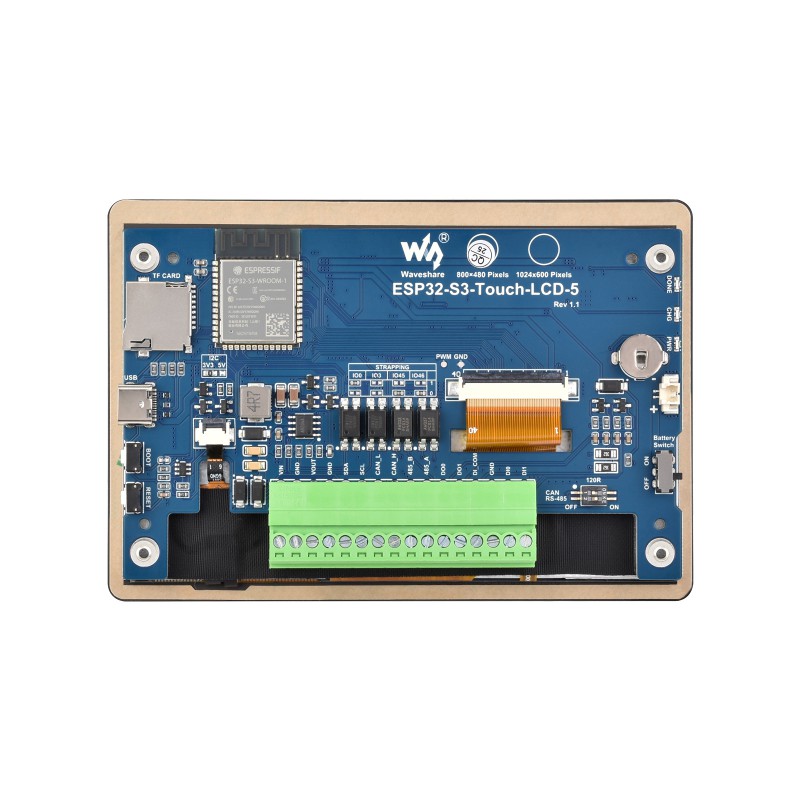 Waveshare ESP32-S3-Touch-LCD-5 - Esp32 Development Board recensione e prezzo
