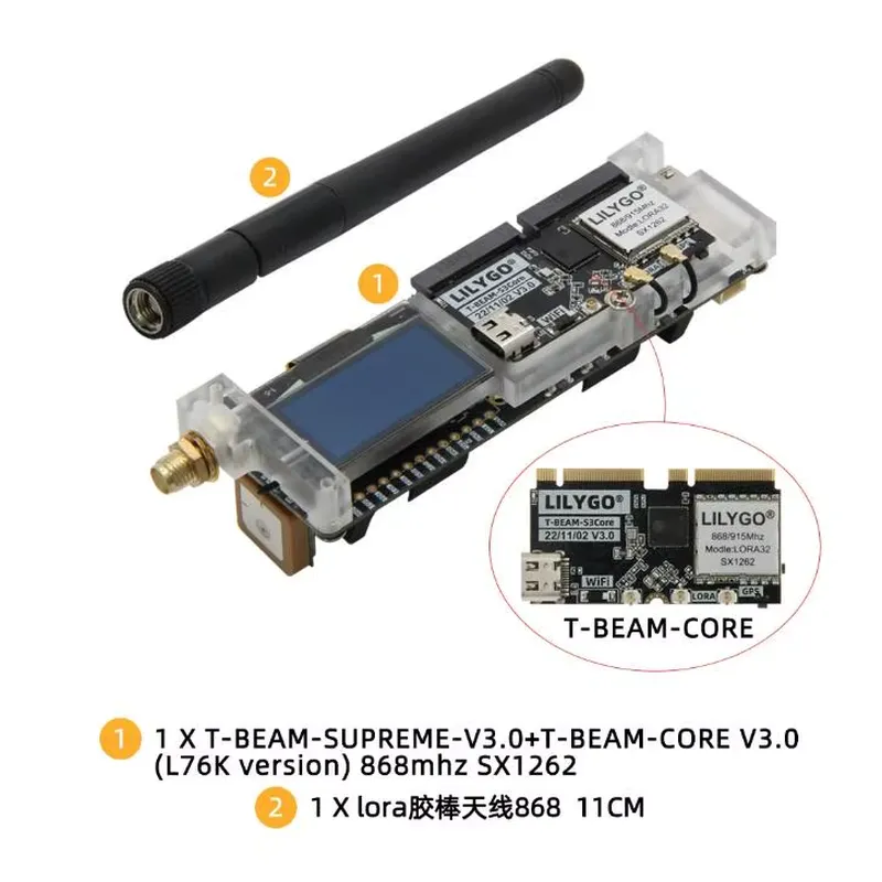per LILYGO T-Beam ESP32-S3 SX1 - Esp32 S3 recensione e prezzo